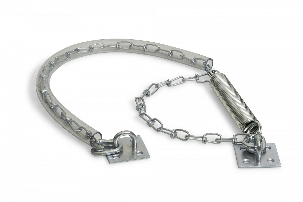 Stormketting met veer deur 30-40 kg staal verzinkt, 0310.100.0804