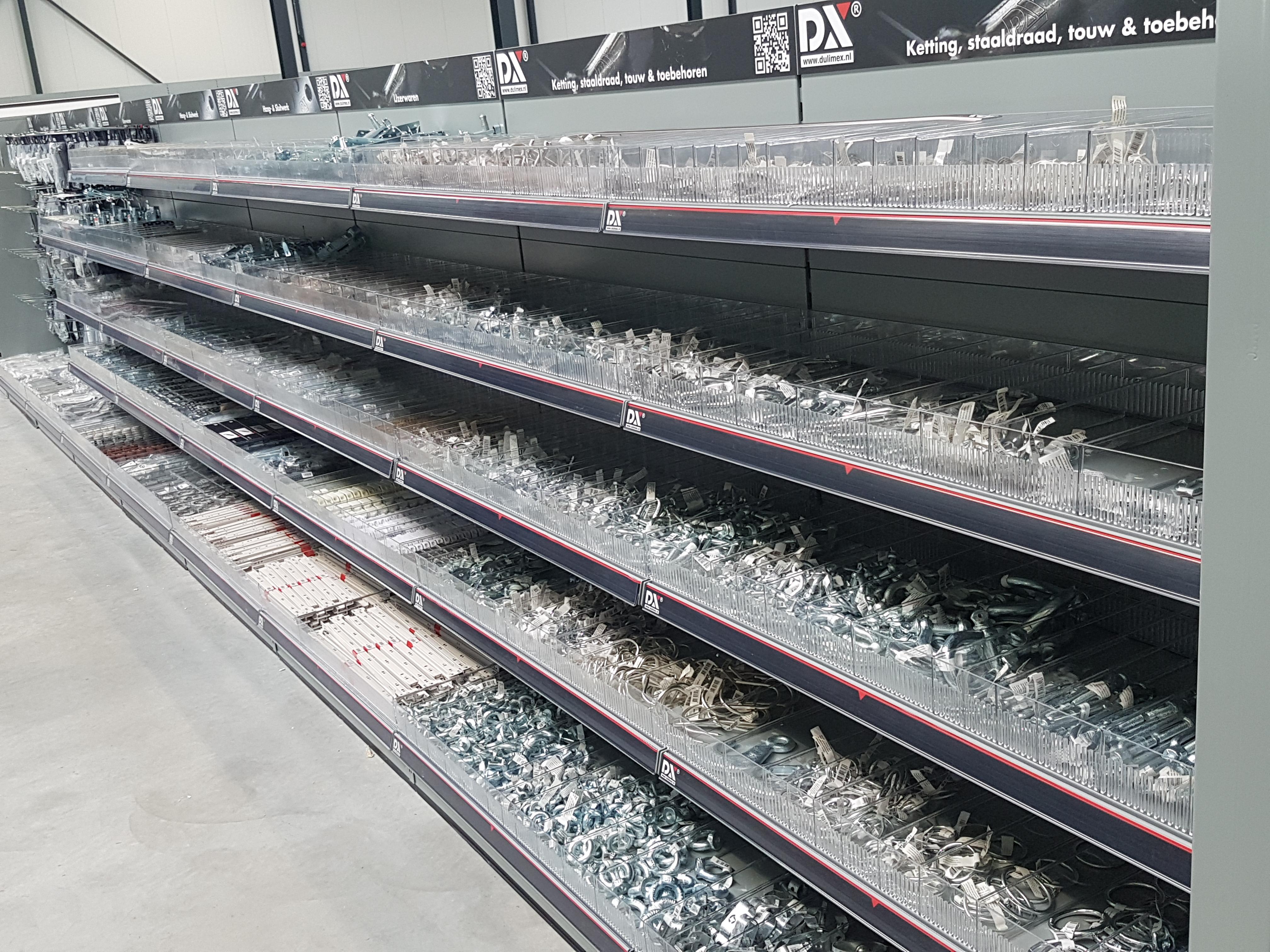 DX schapconcept bij outlet DHZ in Valkenswaard