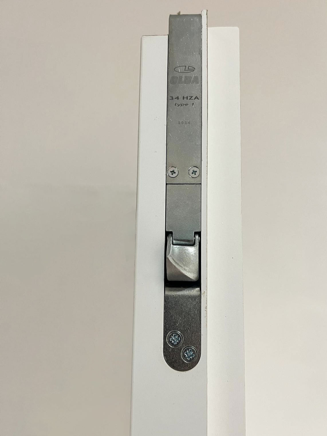 Houten deur met TKZ onzichtbare scharnieren