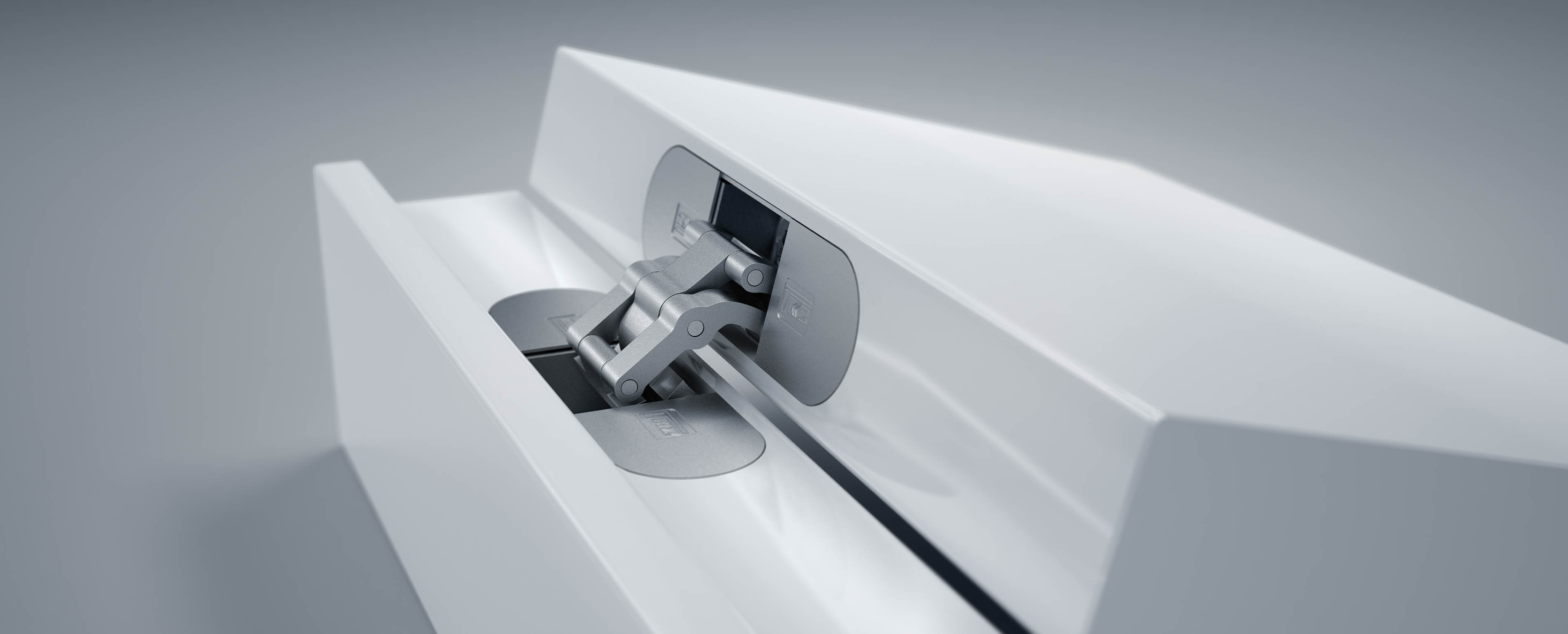 3D verstelbaar onzichtbaar scharnier