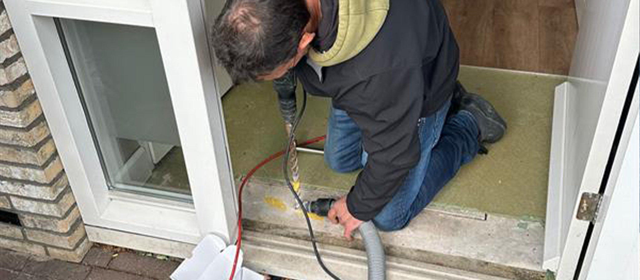 Monteren van de Exceptor door Jan de Keijzer