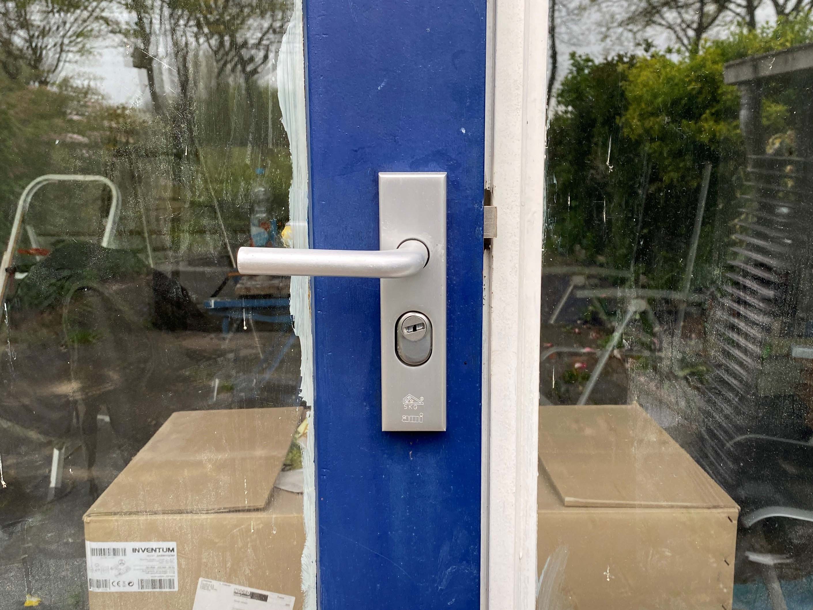 Dulimex veiligheidsslot met AMI beslag kerntrekbeveiliging