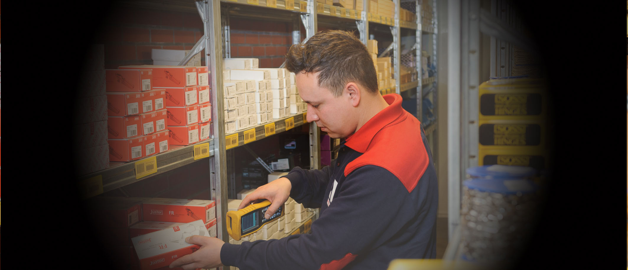 All goods scannable and recognizable