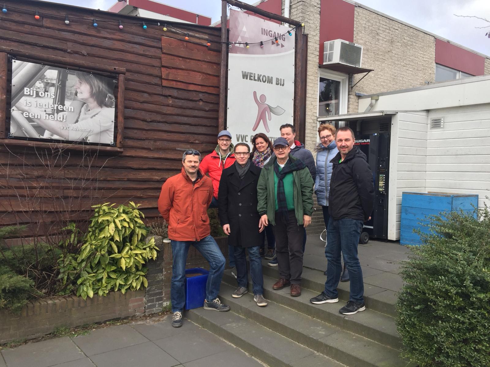 geslaagde dag op de slipbaan