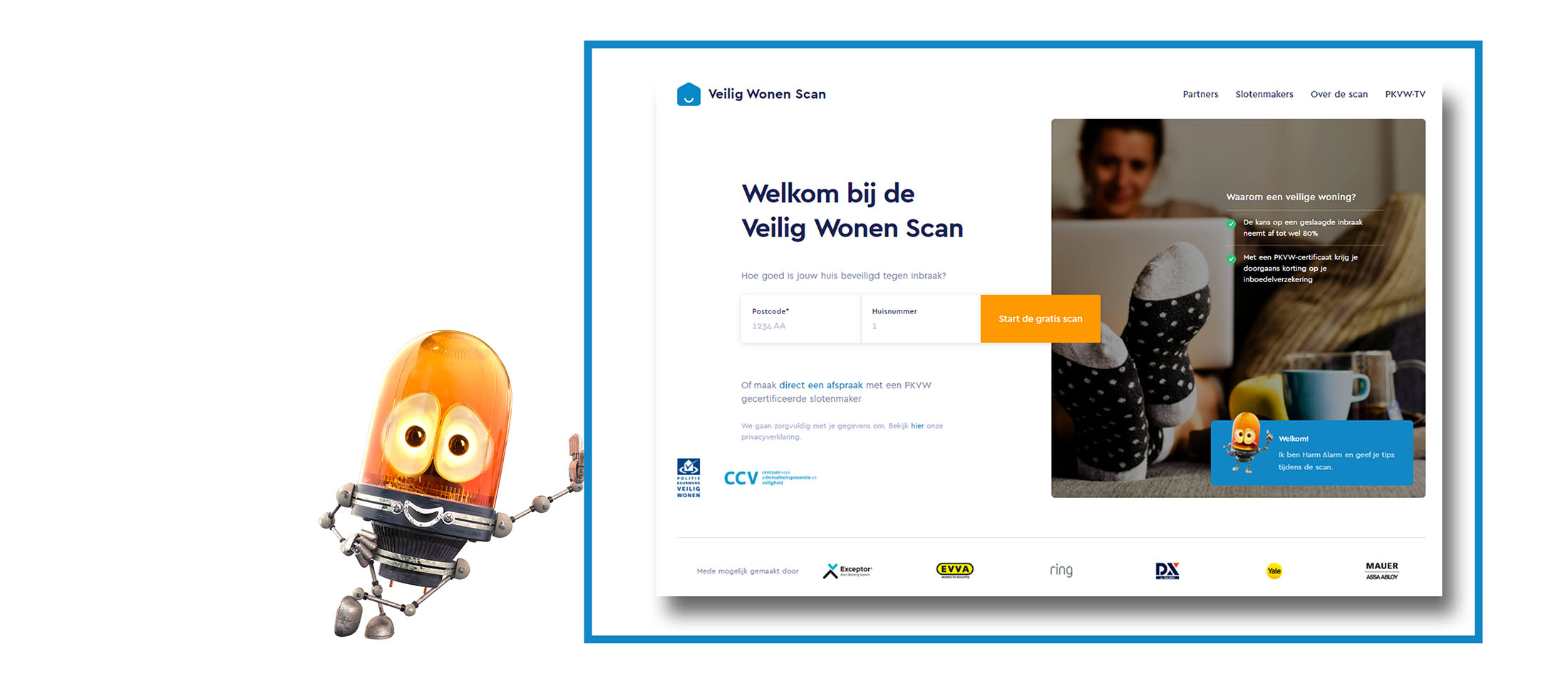 Sponsor veilig wonen scan