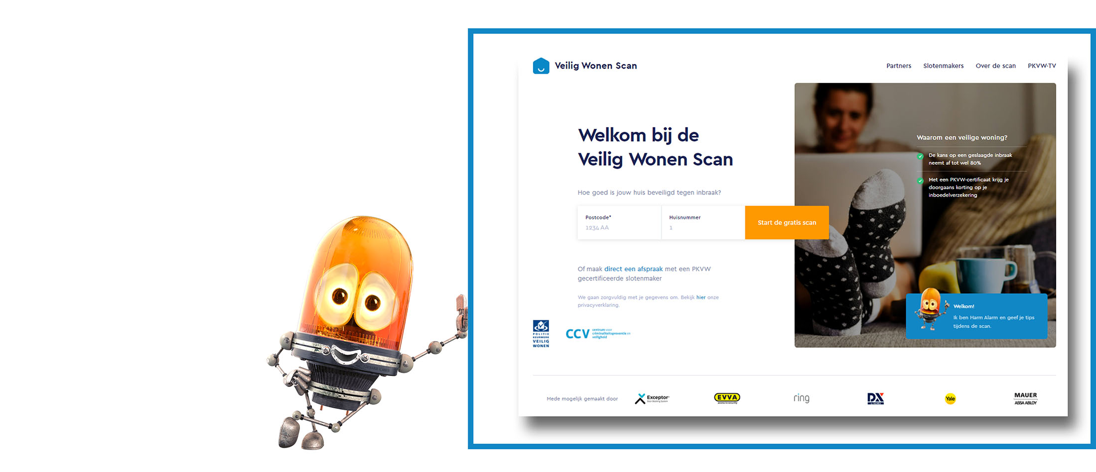 CCV: Veilig wonen scan