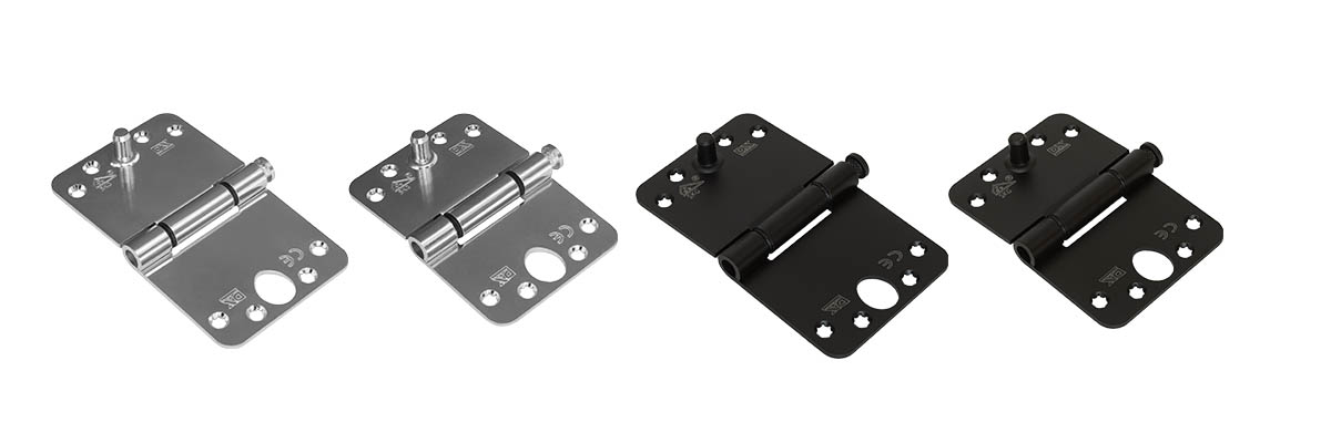 Zwarte deurvastzetters