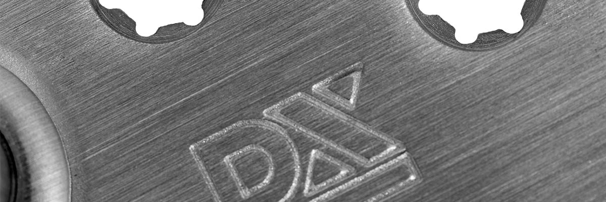 Kantelaaf glijlagerscharnier detail RVS