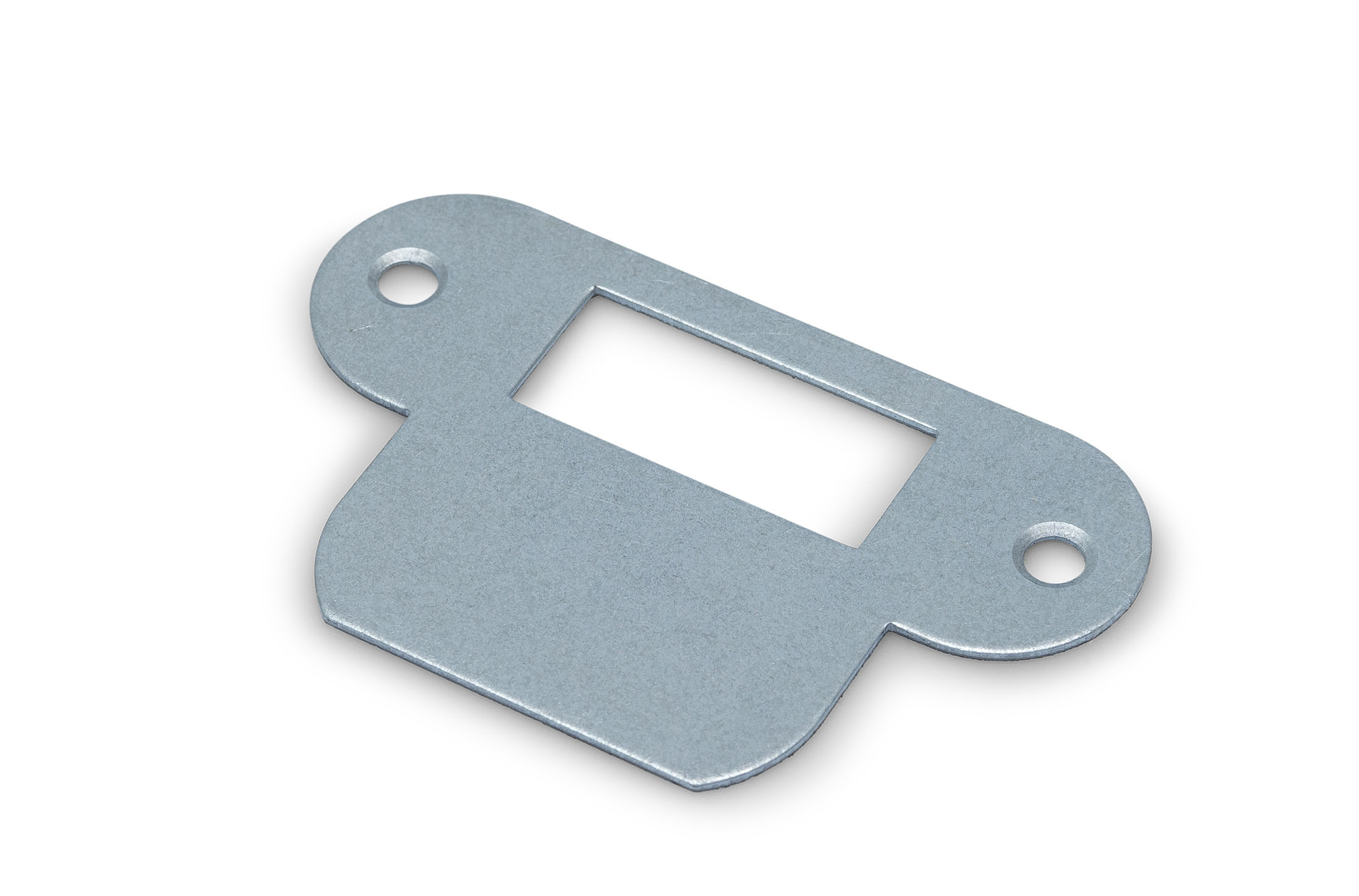 0160.285.5012 Sluitplaat tbv loopslot / ronde hoeken / verzinkt