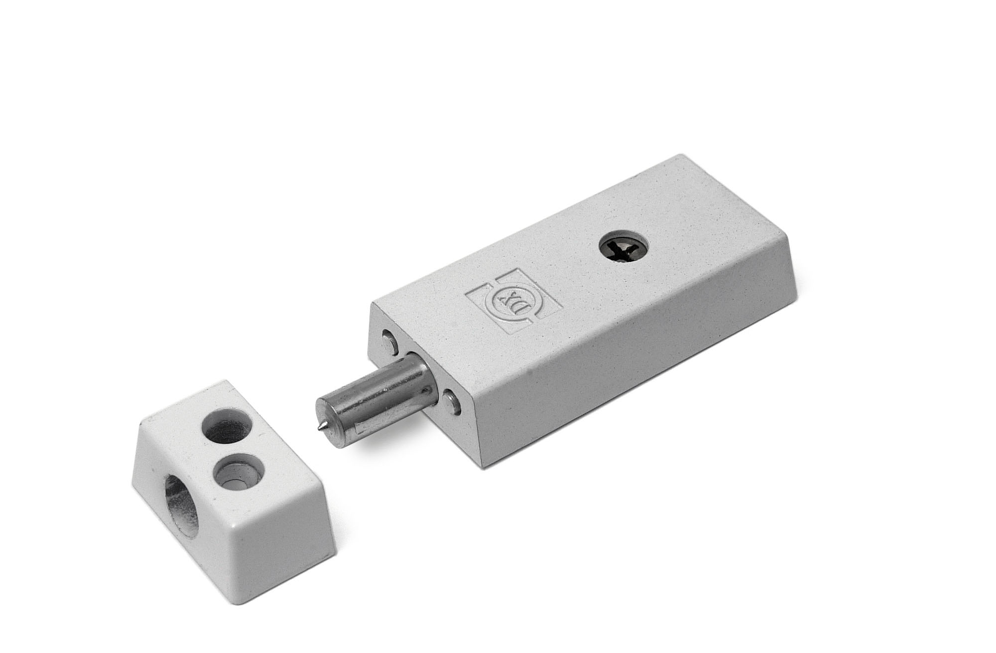 0160.200.5001 Opleg-raamslot / DX / verschillend sluitend / wit gelakt