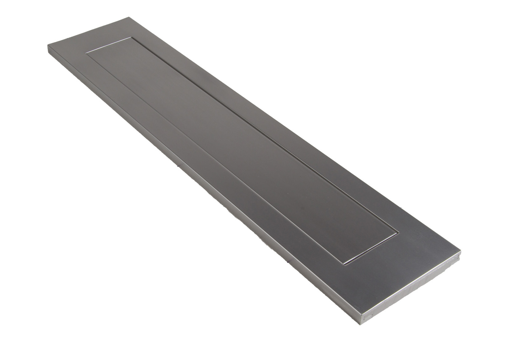 0170.900.0102 Briefplaat / binnendraaiend met veer rechte hoeken / incl. bevestigingsmateriaal F1