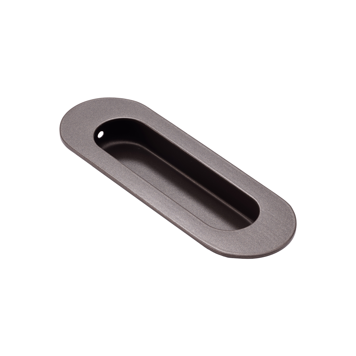 0175.100.0201 DX sliding door handle / flush pull / oval 120x40mm / stainless steel bronze
