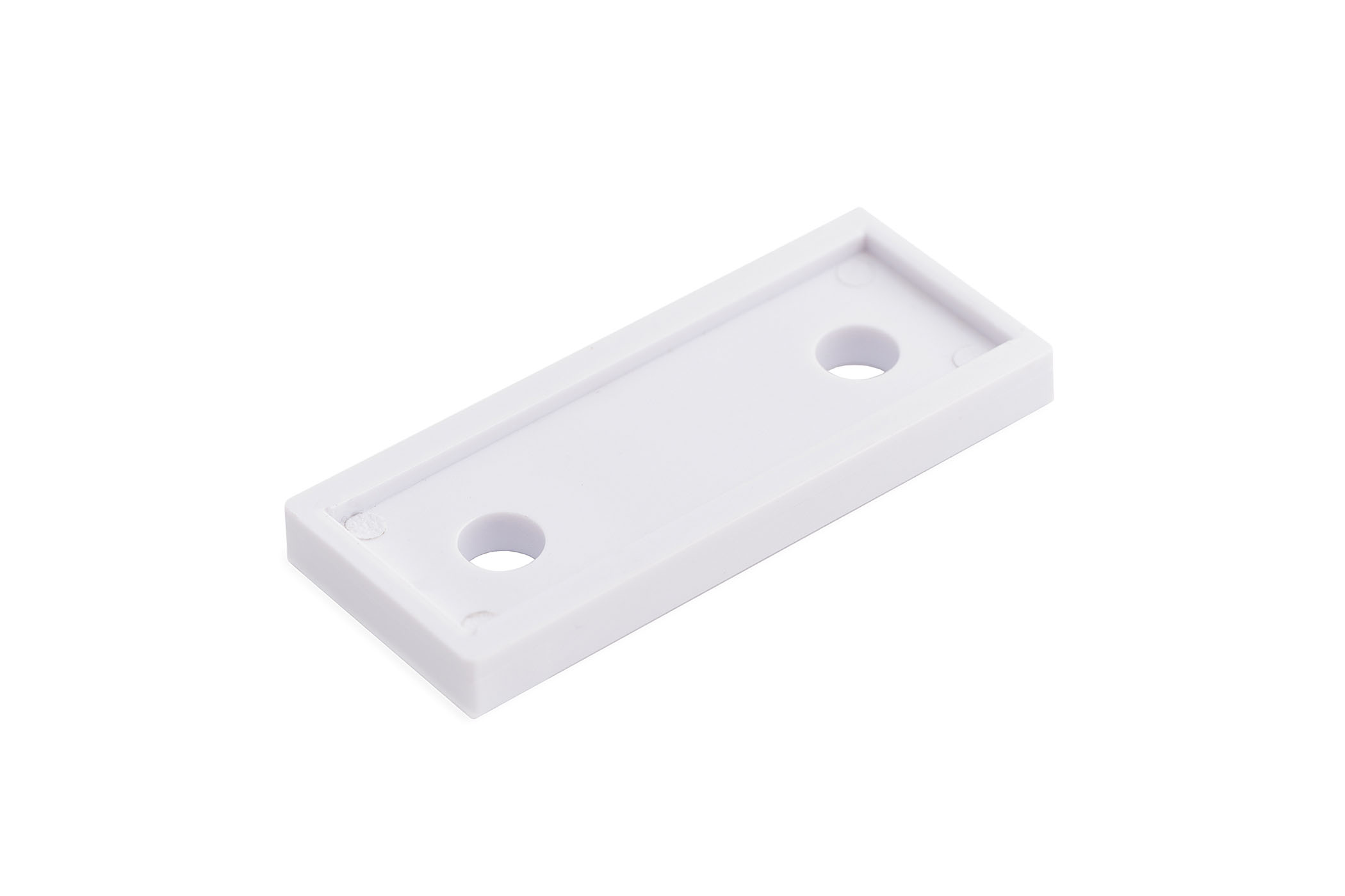 0217.110.0202 Onderlegplaat raamkozijn / t.b.v. RUZ-W-010 serie / plastic / wit