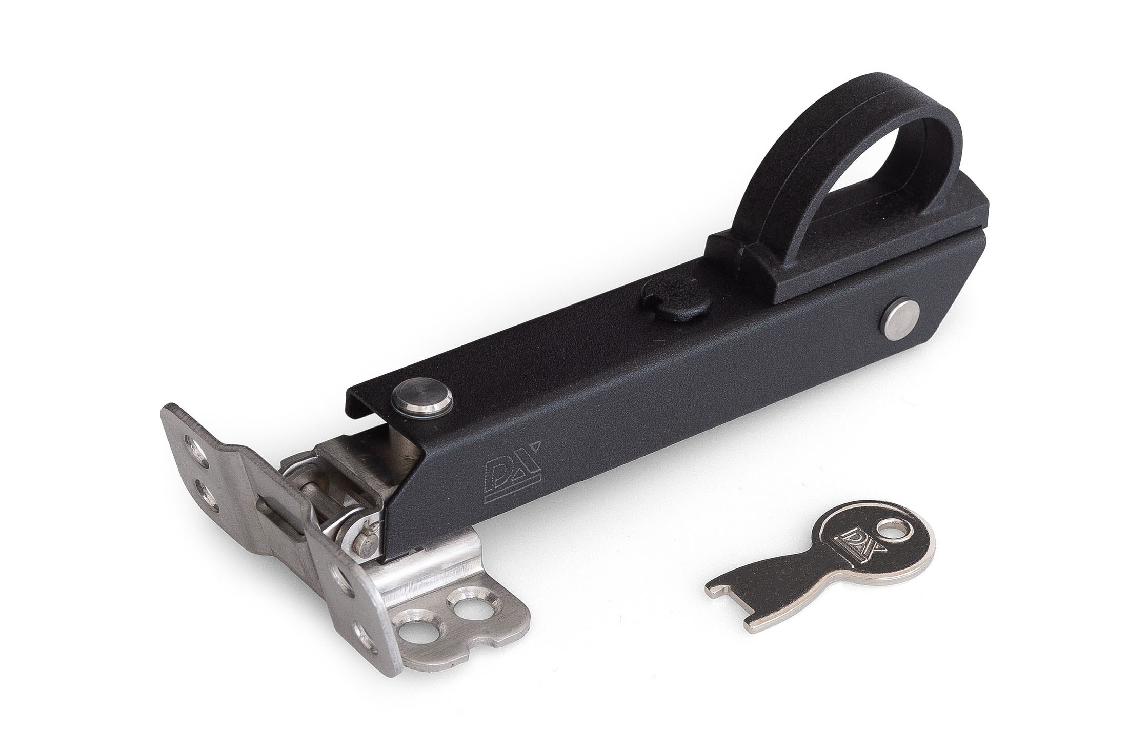 Raamuitzetters wegdraaibaar voor smalle kozijnen, korte hendel, SKG **®, zwart