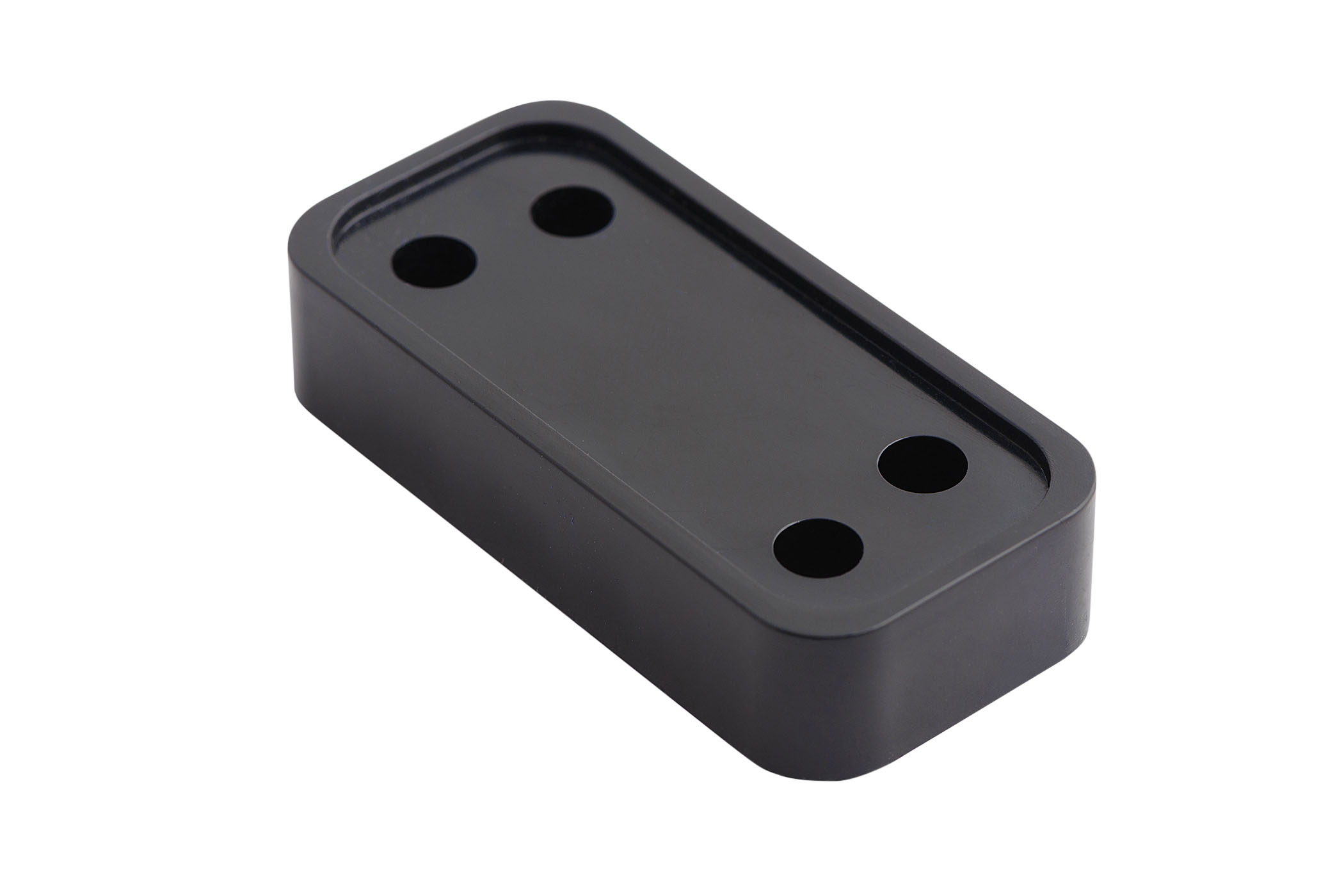 0218.110.0205 Onderlegplaat raamkozijn / t.b.v. RUZ-WKS-300 serie / plastic / zwart