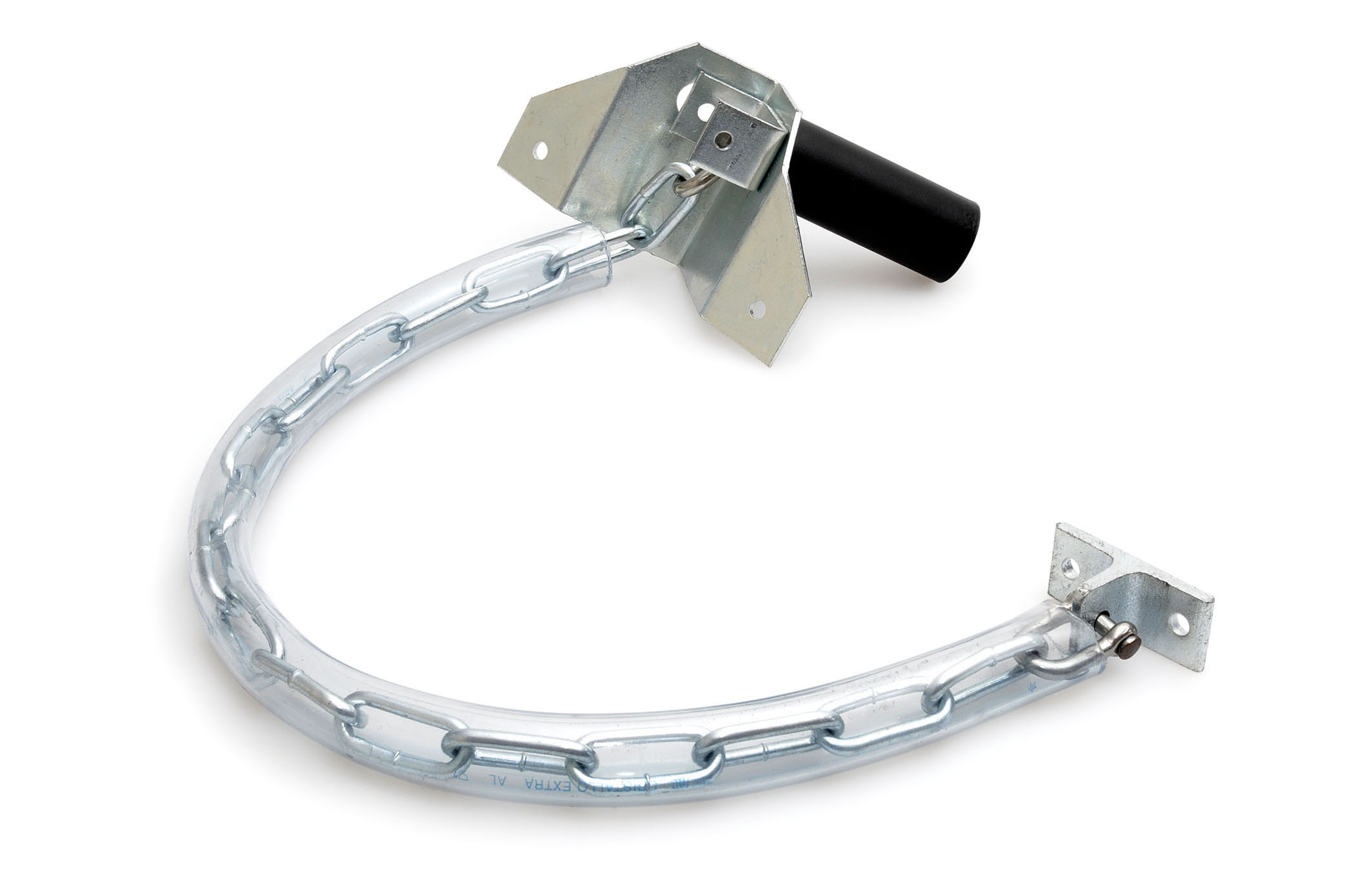 0310.100.0850 Stormketting met kettinghoes / extra zware uitvoering / kettinglengte +/- 60cm / deuren tot 500 kg / staal verzinkt