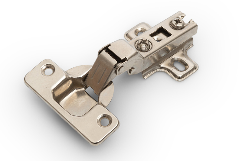 0312.100.0262 Inboorkastscharnier / half opliggend / Ø 35 mm / 95° / staal vernikkeld