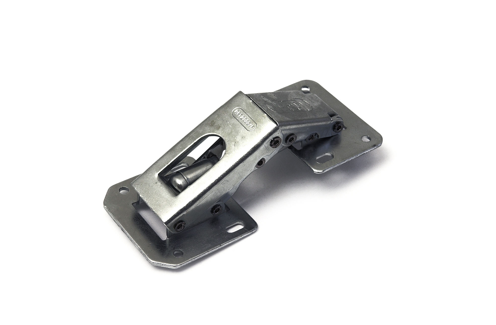 0410.100.0300 Meubelscharnier easy-on / zware uitvoering voor opdekdeuren / vernikkeld