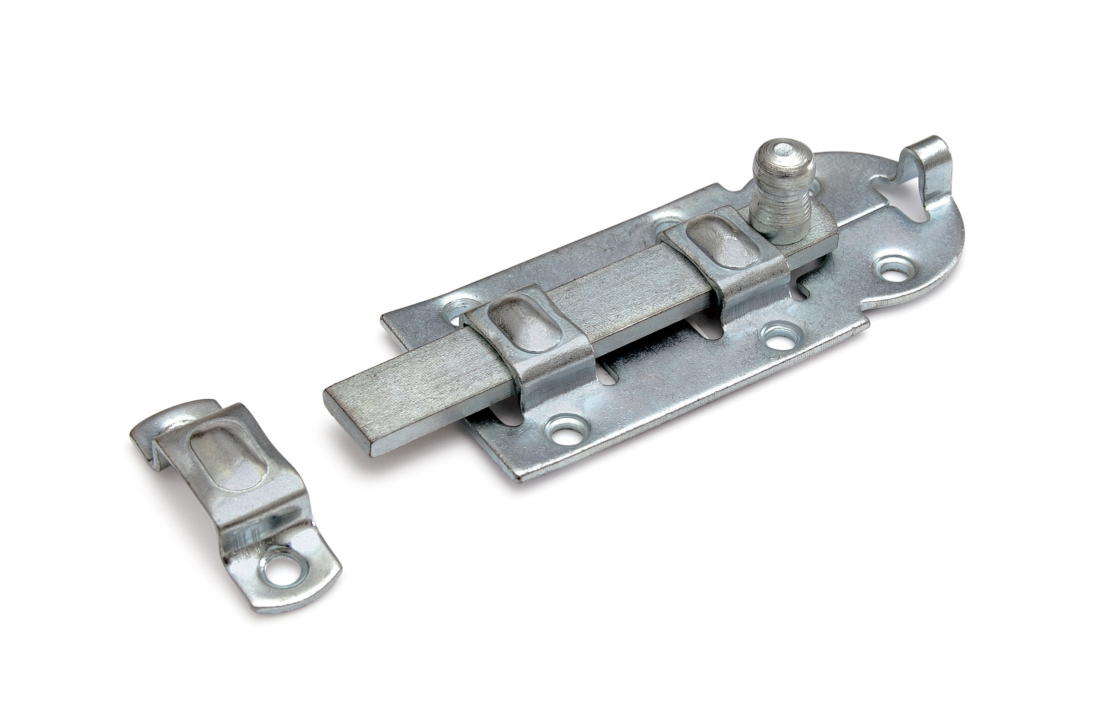 0411.360.0105 Rolschuif / 44x100 mm / schootdikte 4 mm / vlak model / staal verzinkt