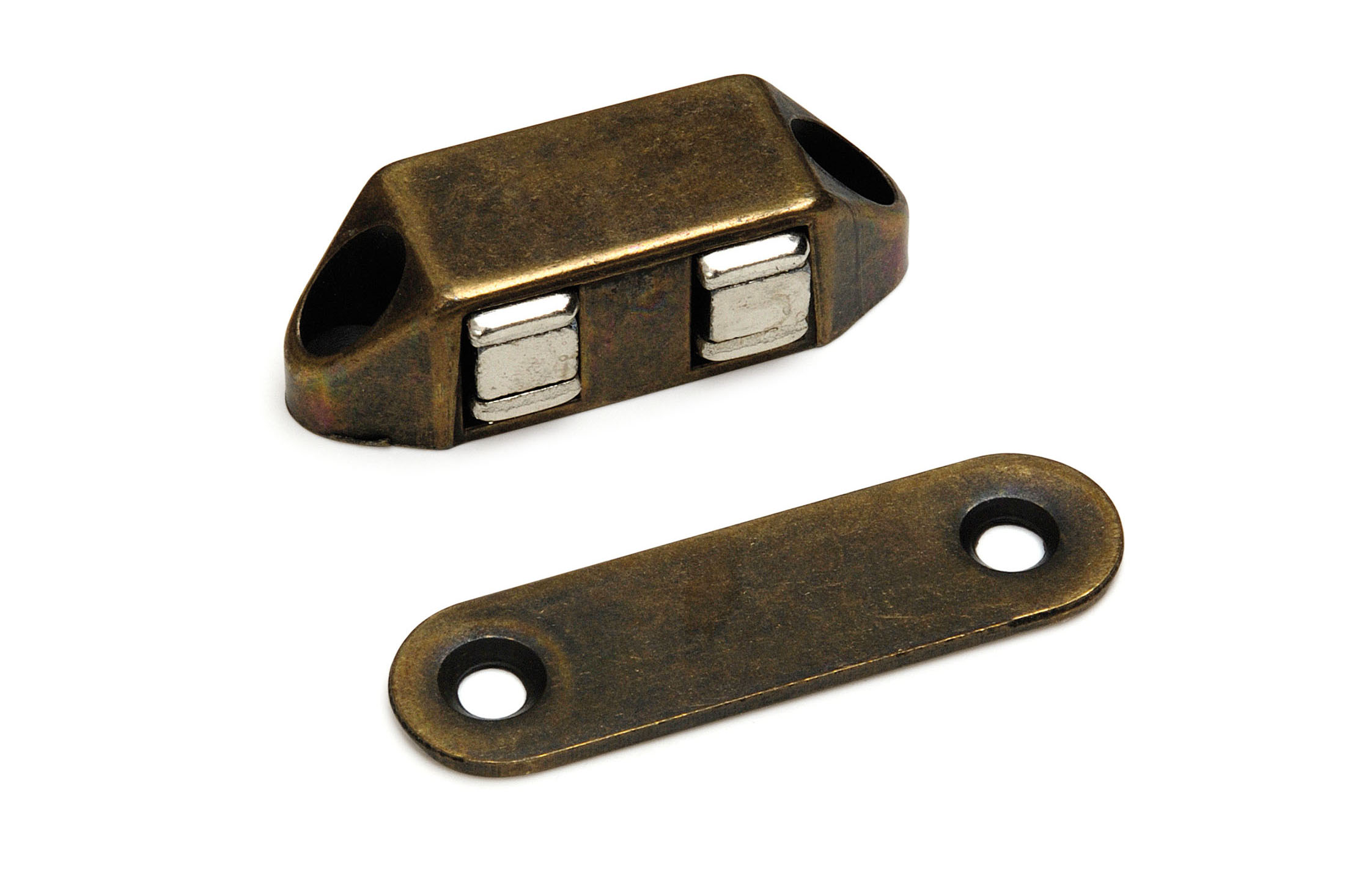 0414.800.4004 Magneetsnapper "Polair" / type 5133 / opschroevend / 4 kg / zamac, verbronst