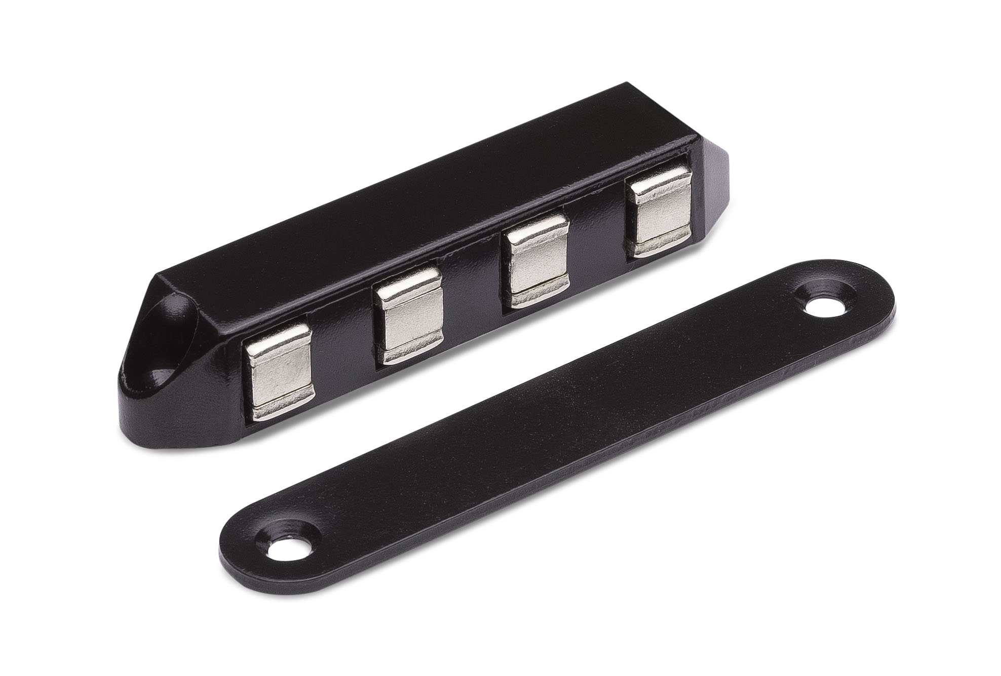 Magneetsnappers MC10 serie opschroevend, 'Super Polair', zwart