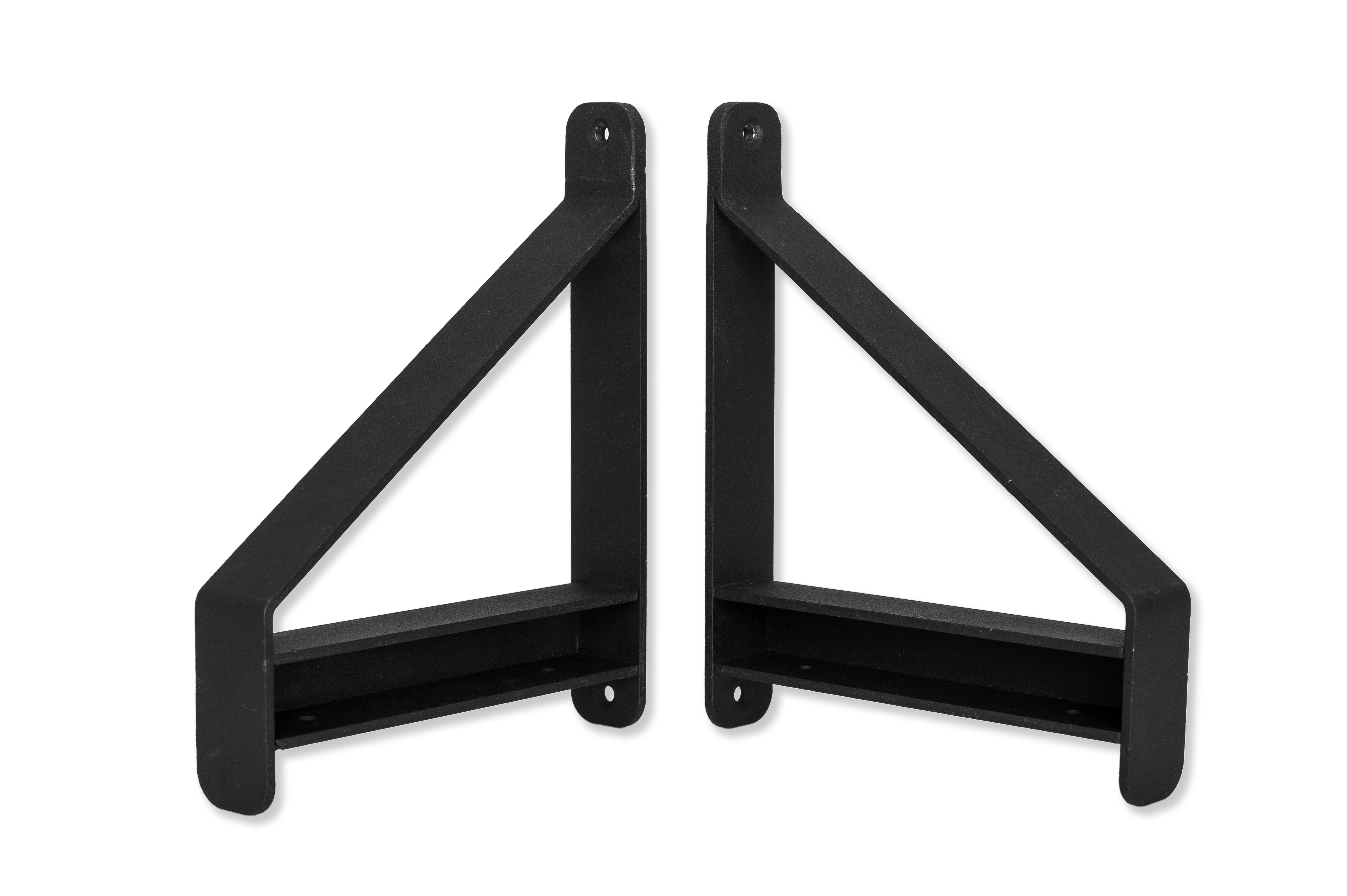 Plankdragerset DUO, zwart gelakt