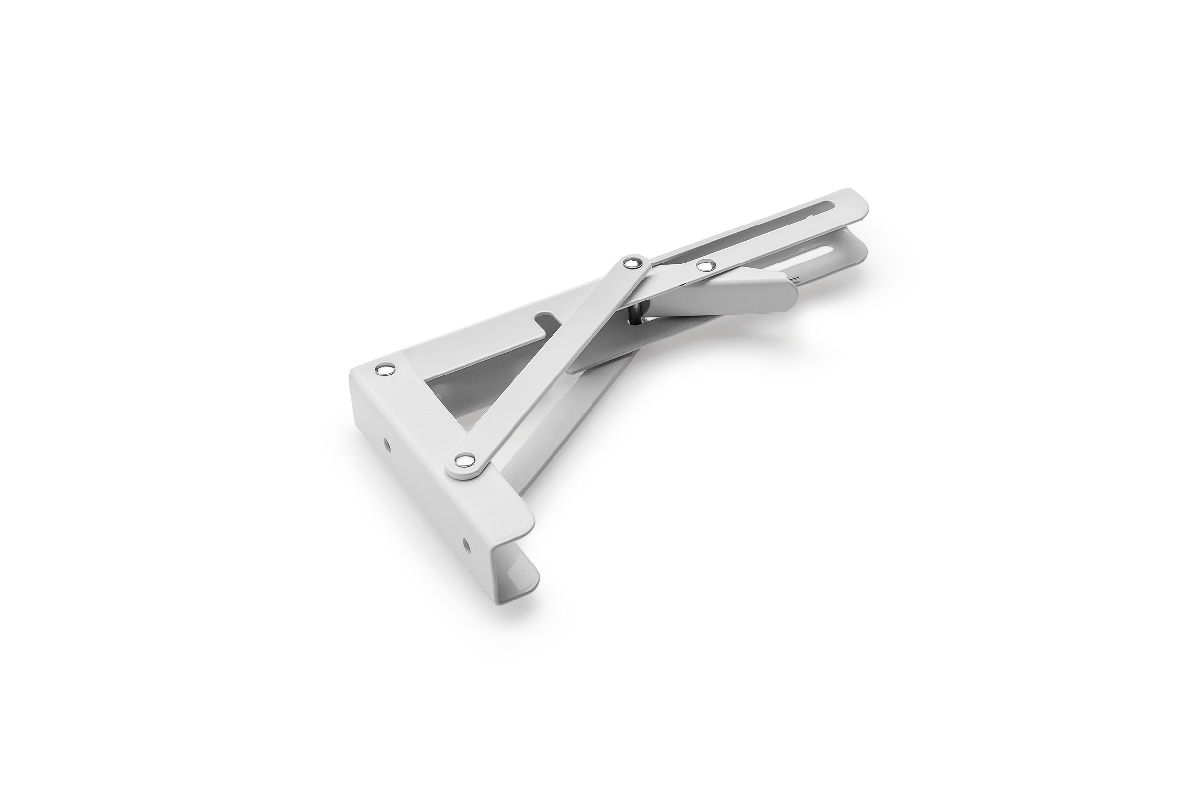 0513.240.5120 Drager automatisch opvouwbaar / 200x110 mm / staal wit gelakt