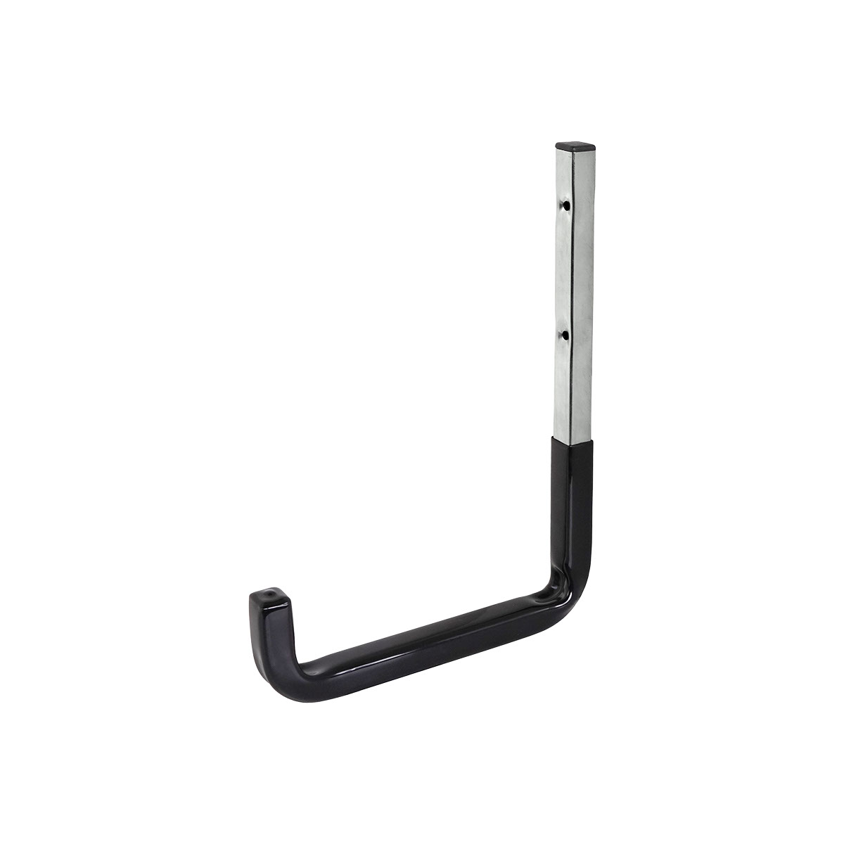 0516.100.1115 Wandhaak / 200x270x16mm / 40KG  / vierkant staal 1mm / PVC ommanteld / 5mm schroefgat / verzinkt