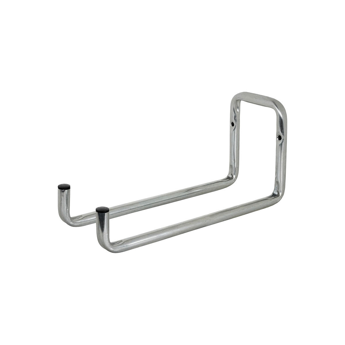 0516.100.3010 Ophanghaak dubbel / 240x115x190mm  / 12KG / rond staal Ø12x1mm / PVC dop / schroefgat Ø5mm / staal verzinkt
