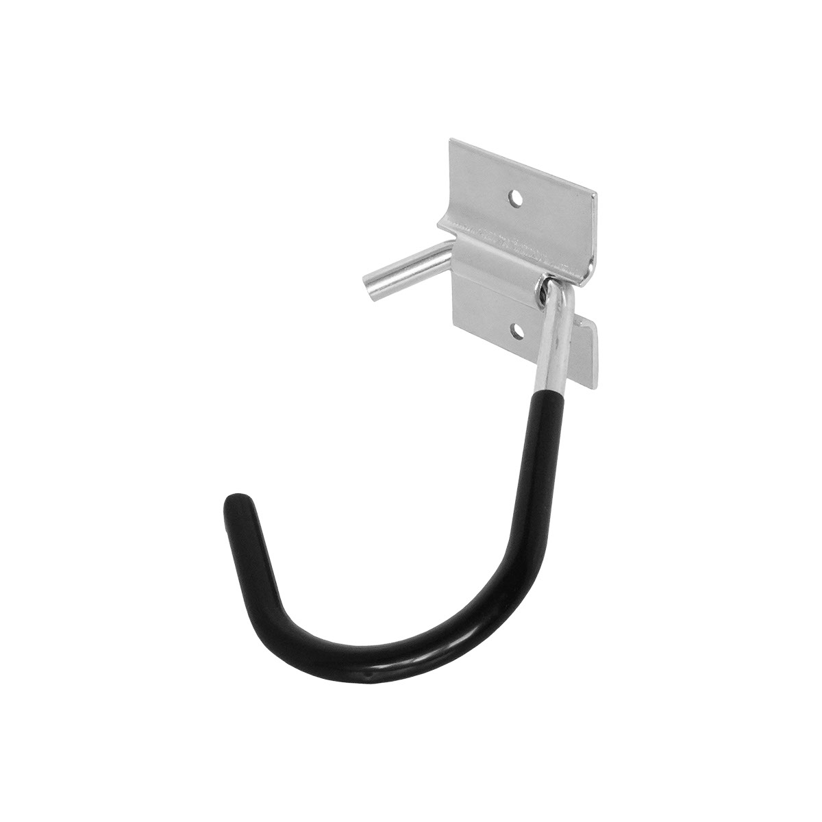 0516.100.5000 Fietshaak plafond / 90x125xØ8mm / 20KG / 6mm staal / PVC-ommanteld / 30° draaipunt / verzinkt