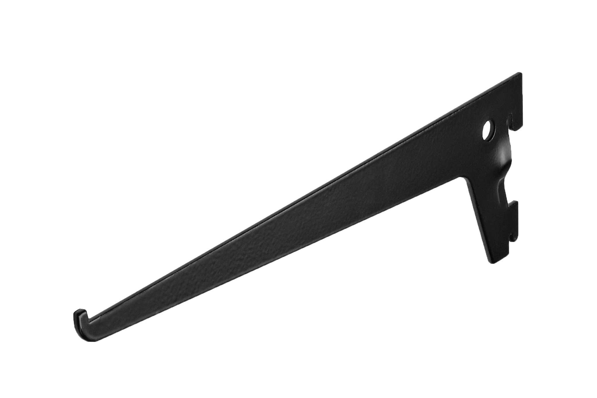 0520.206.0250 Drager enkel / 250mm / zwart