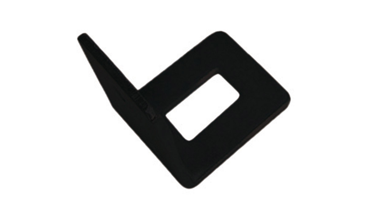 0532.500.9994 Opvangoog (sluitoog) voor deurvastzetters heavy duty, type DVZ HD V en DVZ HD W / staal zwart