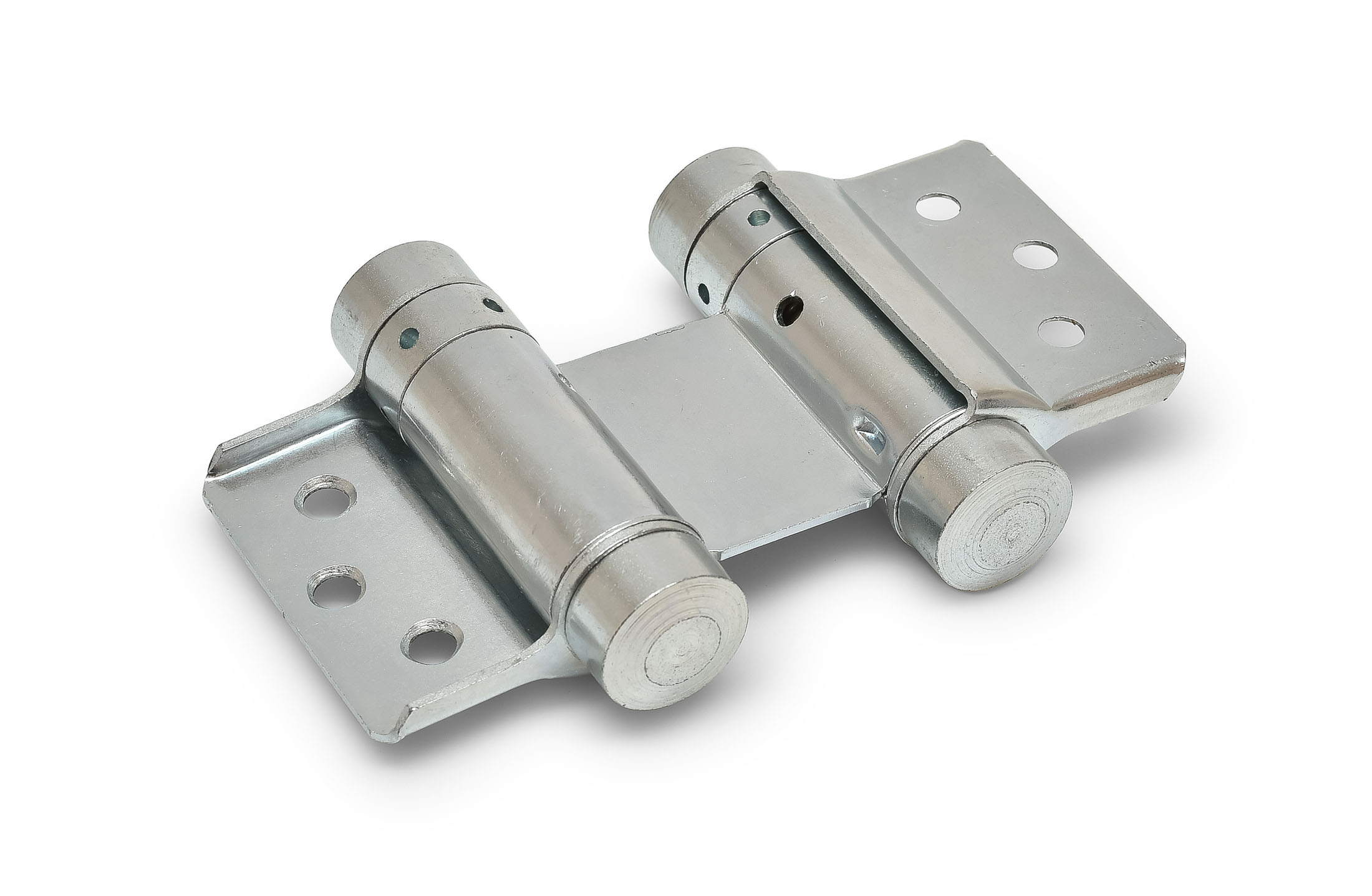 0535.050.0202 Bommer scharnier / dubbelwerkend / 28/050mm / t.b.v. deurdikte 18-25mm / staal / zilvergrijs