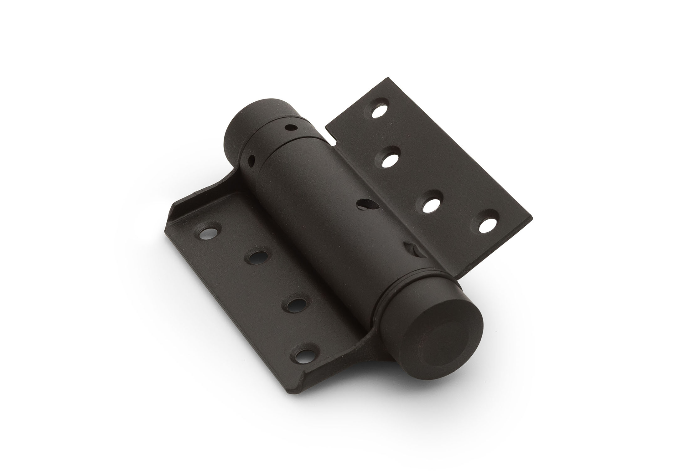 Bommer- / Deurveerscharnieren enkelwerkend, zwart gelakt