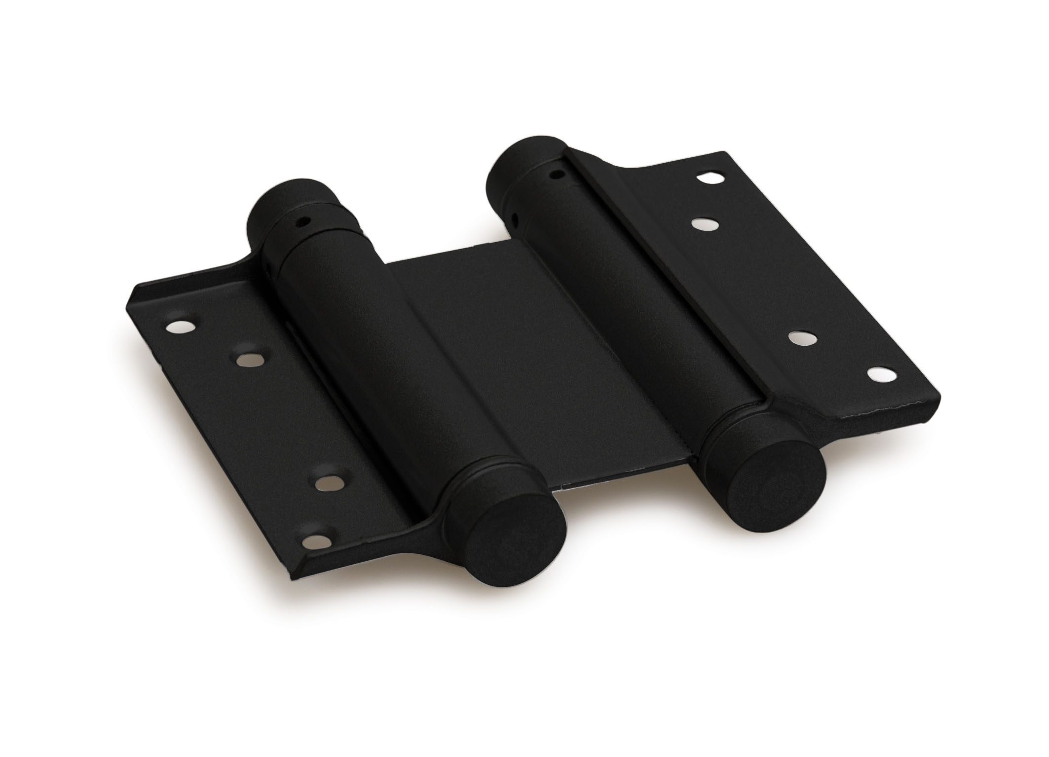 Bommer- / Deurveerscharnieren dubbelwerkend, zwart gelakt