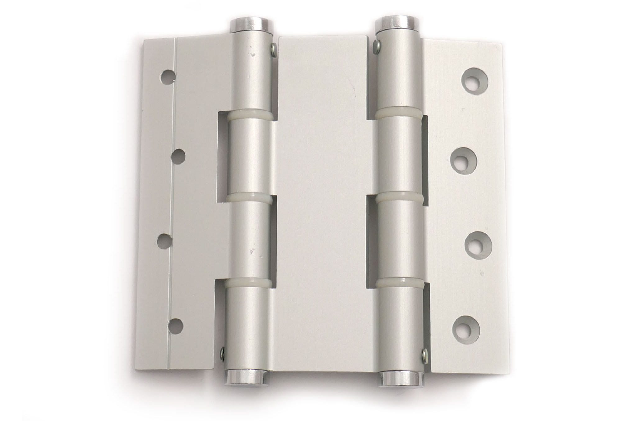 0540.120.0402 Deurveerscharnier dubbelwerkend 120/40mm / aluminium / zilvergrijs