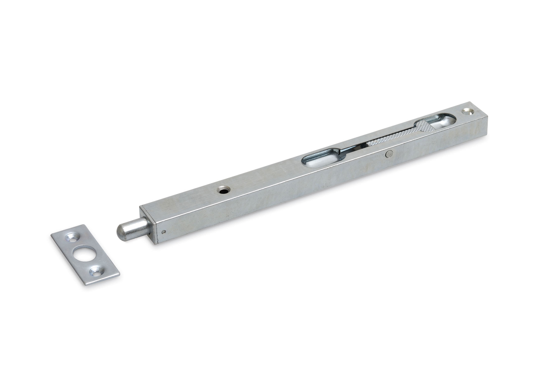 Bascule kantschuiven staal, 17mm breed, recht