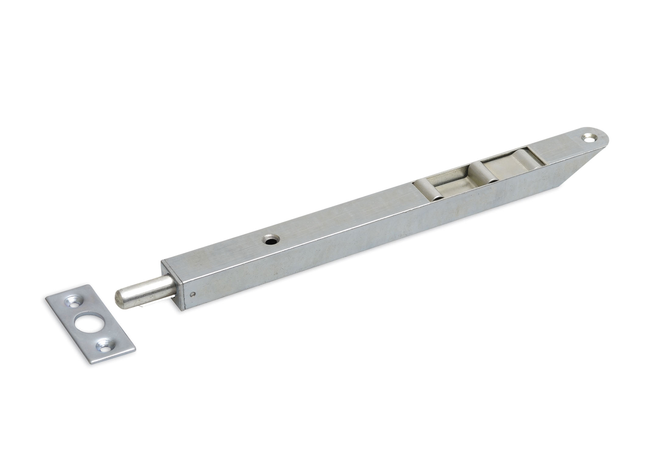 Pijpkantschuiven staal, 17mm breed, afgeschuind rond