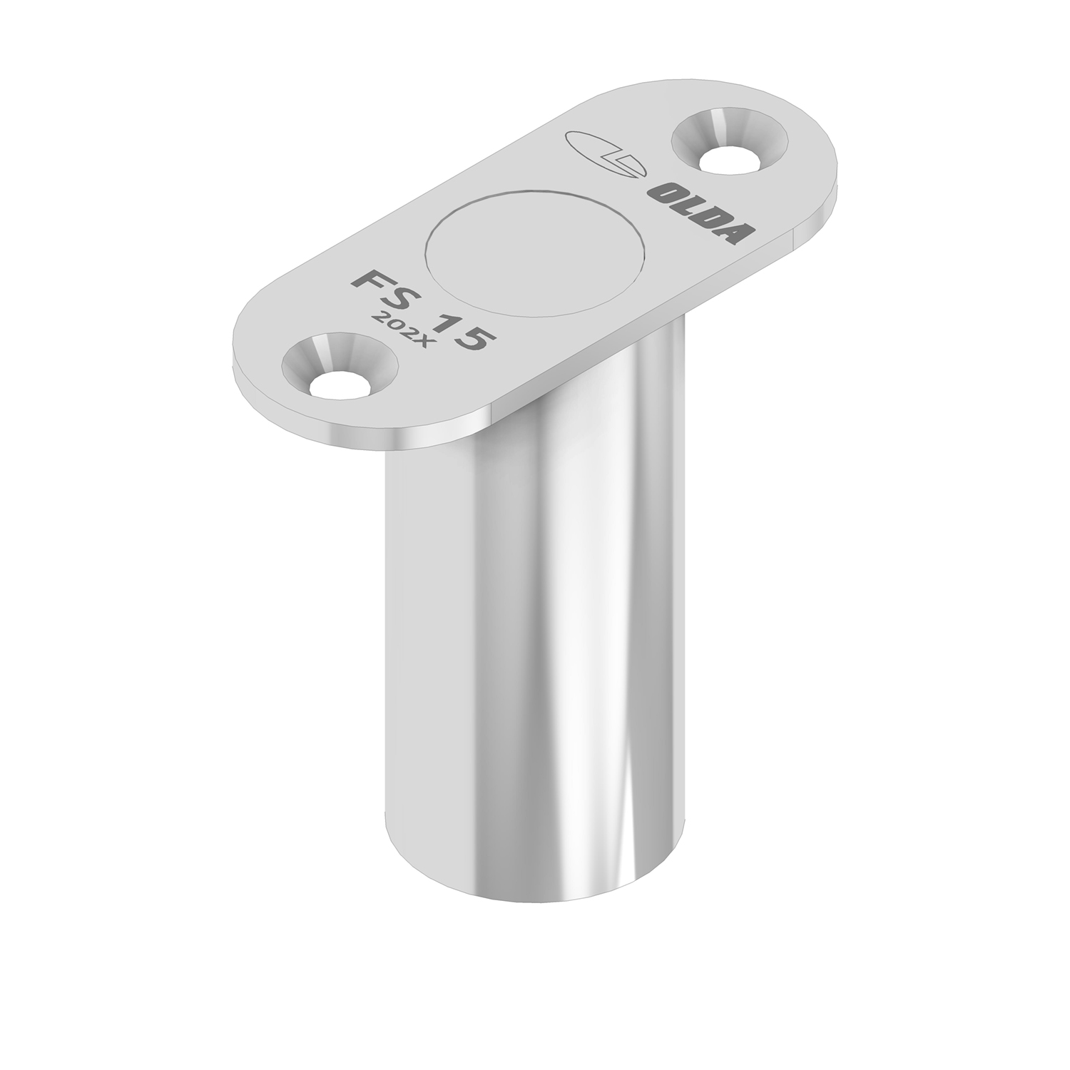 0820.117.1500 Sluitpot / type FS 15 / schroef type / Ø13 mm / t.b.v. schoten tussen Ø10 mm tot Ø15 mm / RVS