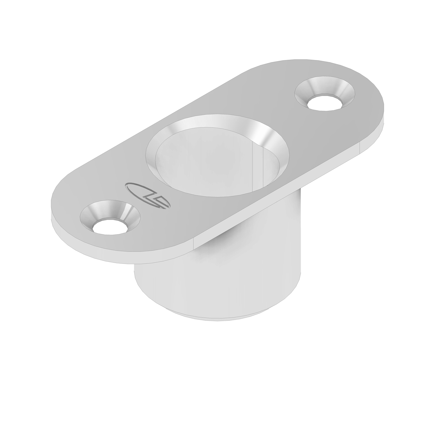 0824.016.1401 Sluitpot / type LT 1415 / t.b.v. schoot Ø 14 mm / ovaal gat 15x17 mm / zamac verzinkt / t.b.v. stalen of aluminium of houten deuren