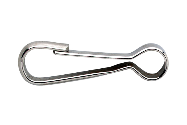 Simplexhaken DIN 5287, vernikkeld