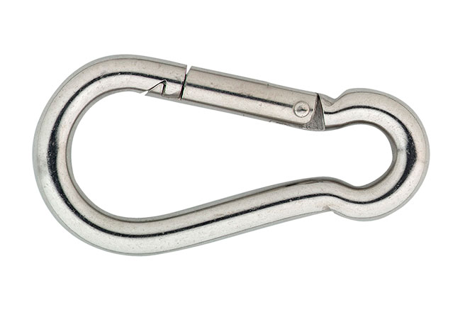 Snap hooks similar C-DIN 5299, stainless steel AISI 316