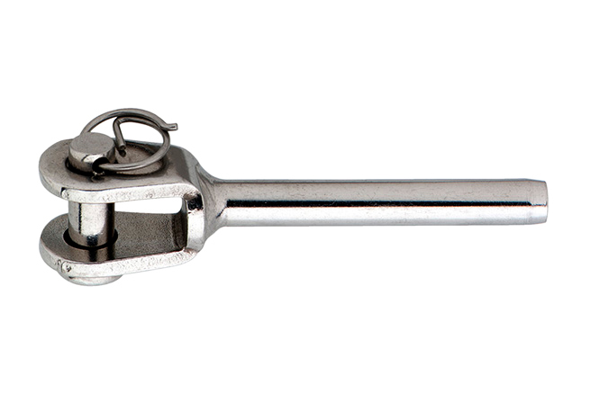 Gaffelterminals, RVS AISI 316