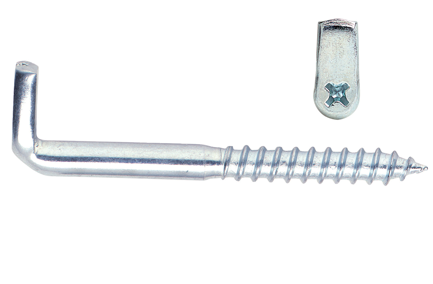 Kruis schroefduimen houtdraad, verzinkt