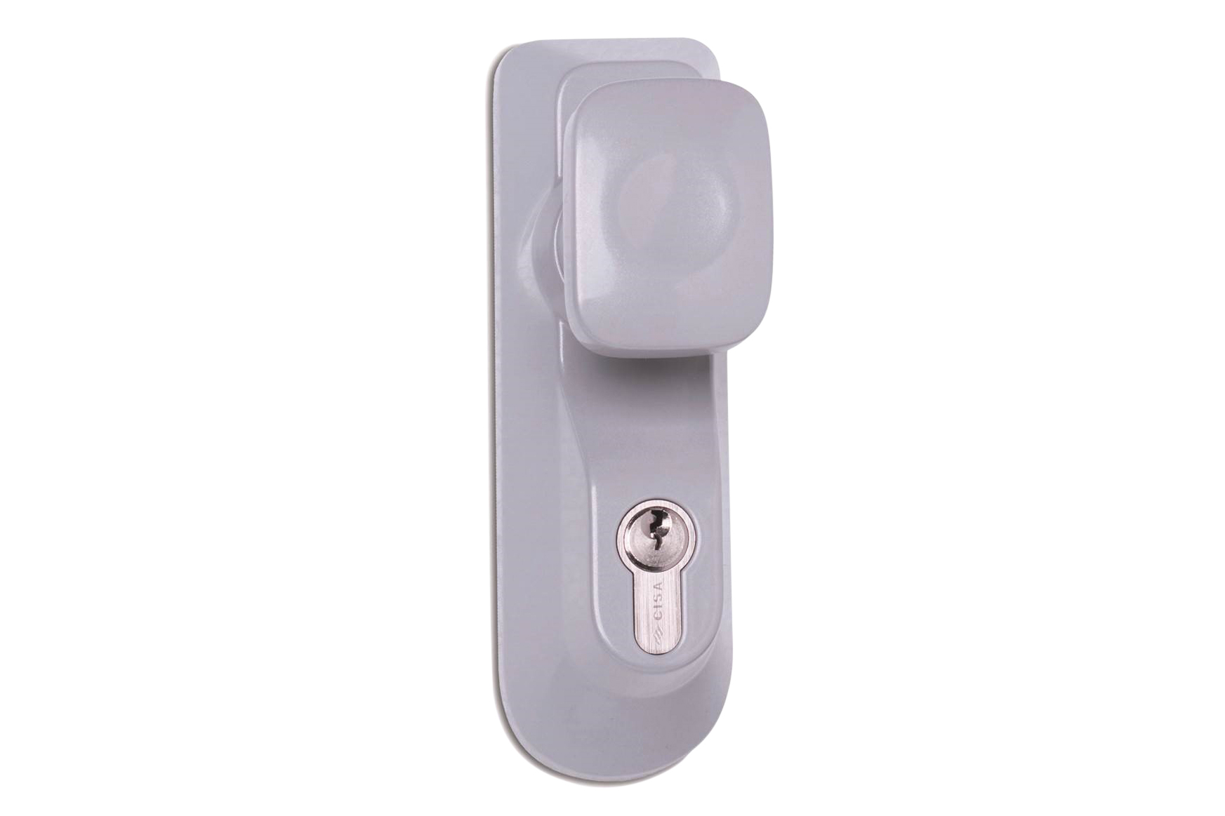 4000.114.1342 Opbouw-knopset / Briton 1413 KNS SE / incl. ½ (30/10) PC / voor Briton anti-paniekbeslag / zilvergrijs