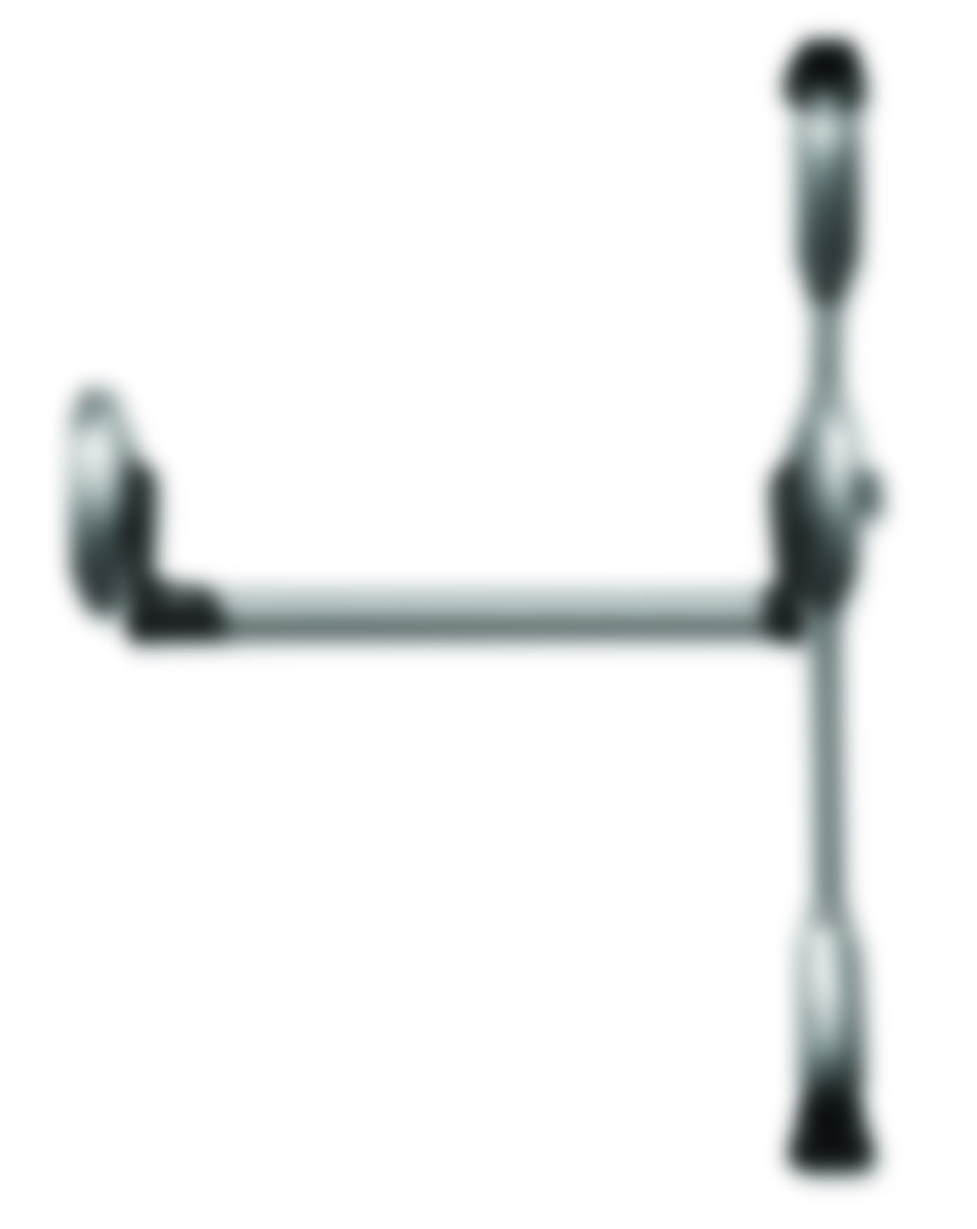 Niet meer leverbaar - Anti-paniekstangen Briton 5-serie, meerpuntssluiting