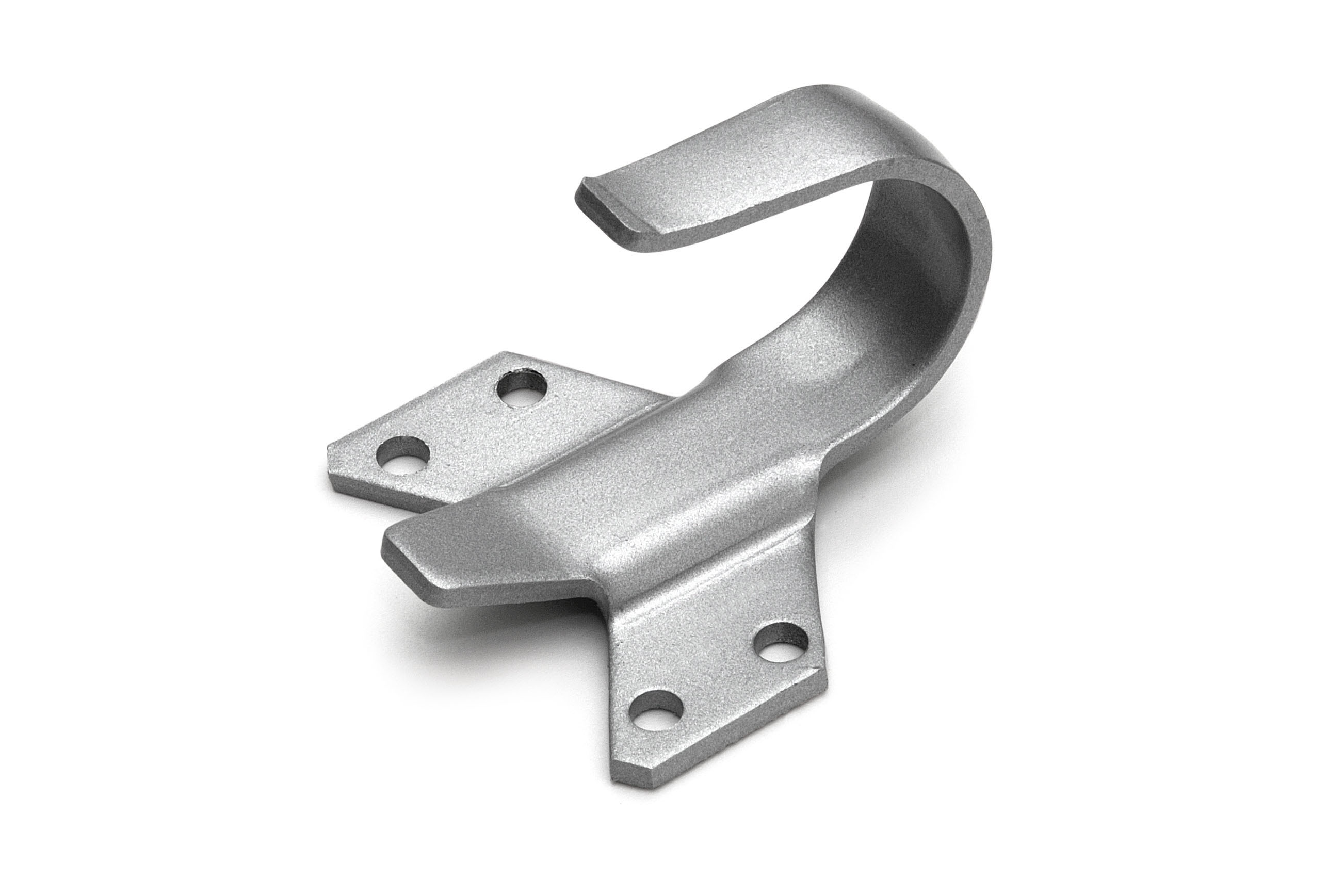 4003.312.7112 Korte haak / Justor / t.b.v. terugliggende deuren 7,5mm - 24,5mm / RVS