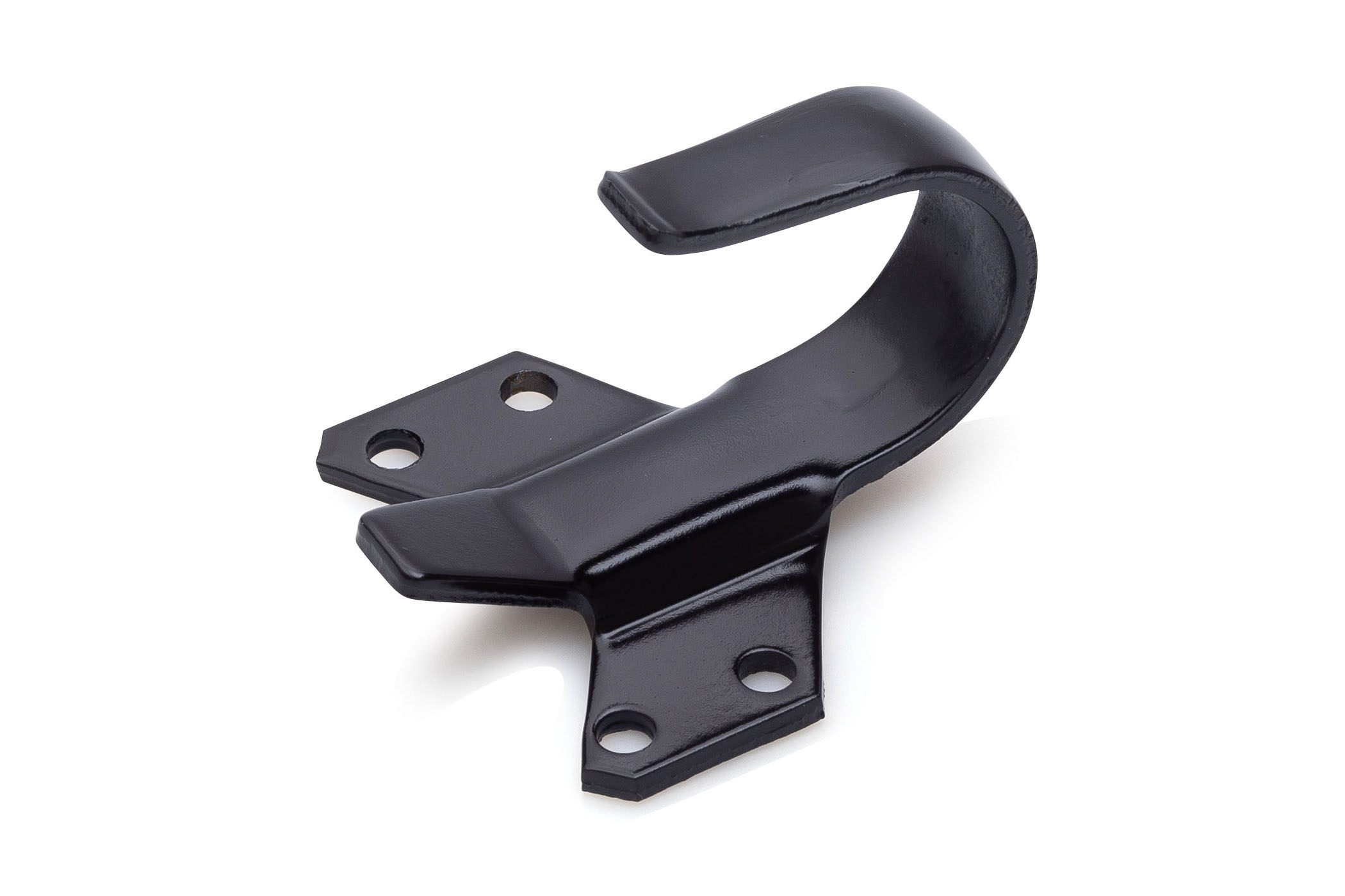 4003.312.7143 Korte haak / Justor / t.b.v. terugliggende deuren 7,5mm - 24,5mm / zwart