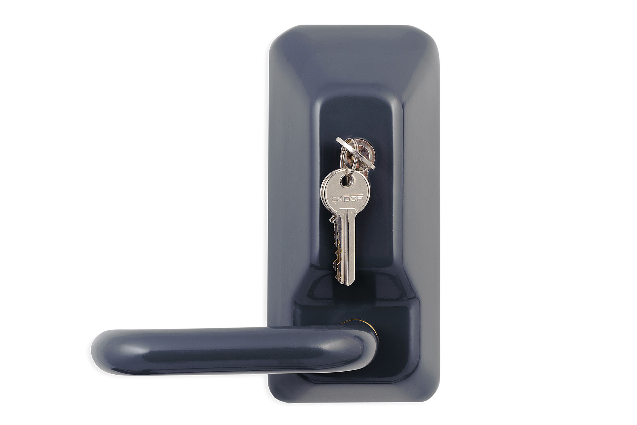 4003.607.0184 Opbouw- krukset / DX 700 / incl. ½ (35/10 ) cilinder RVS / voor DX 7-serie / krukset gehard staal / Antraciet grijs / RAL 7016