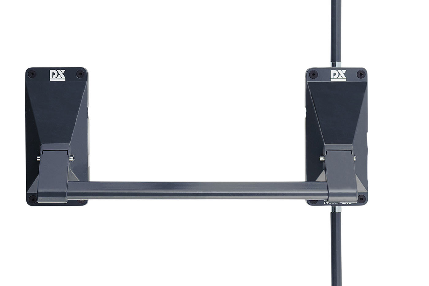 4003.607.0294 Anti-paniekstang / DX 702 / enkele deur / 2-puntssluiting / inbraakwerend / voor houten deuren / antraciet grijs